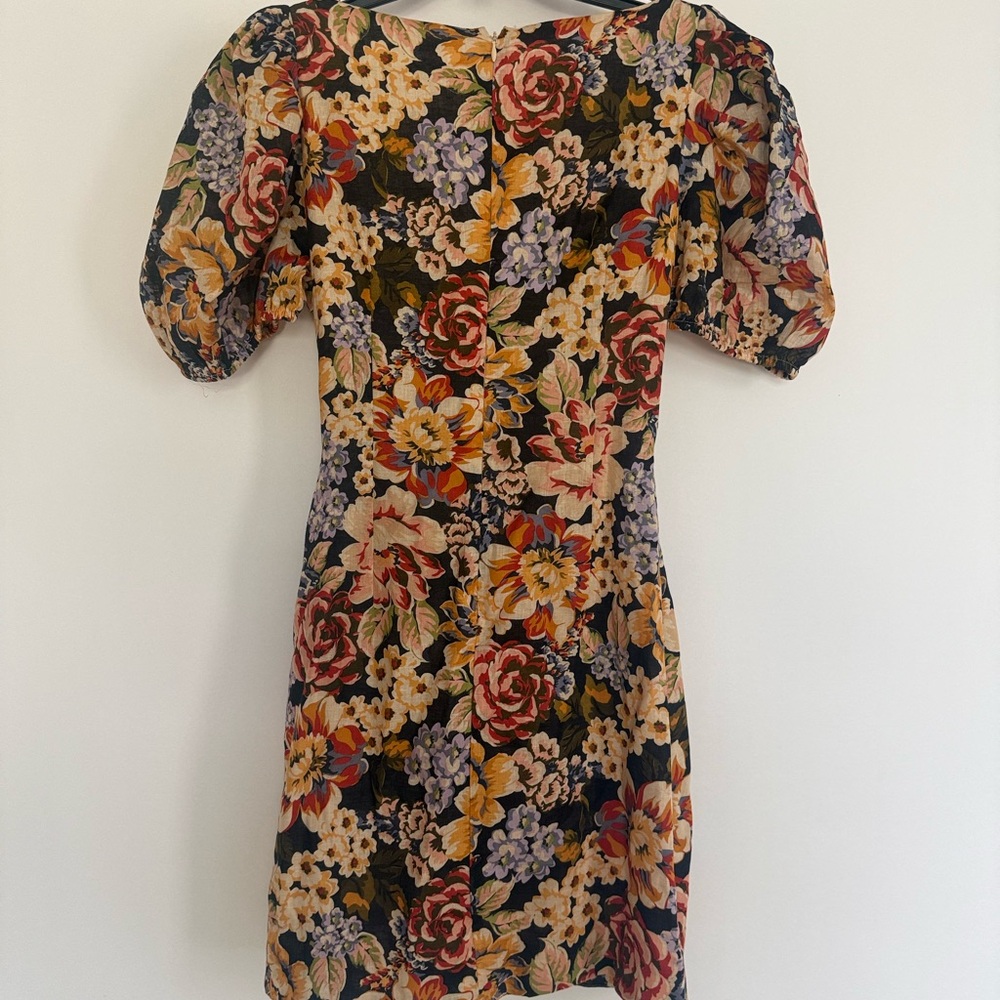 NWT Olivaceous Multicolor Floral Mini Dress - Picture 3 of 5